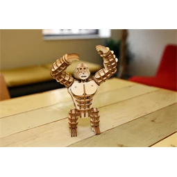 3D puzzle, gorilla