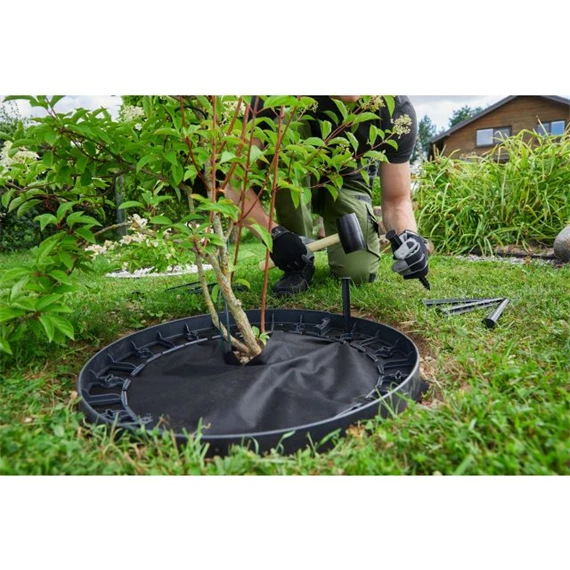 Ágyás- és gyepszegély rugalmas, 4,5x8 cm x 1 m