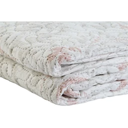 Ágytakaró virágos 180x260x1 cm