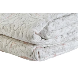 Ágytakaró virágos 270x270x1 cm