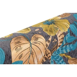 Ágytámla leveles 160x10x60 cm