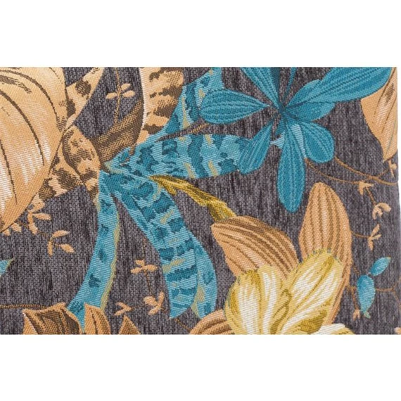 Ágytámla leveles 160x10x60 cm