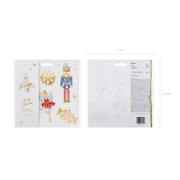 Ajándékkísérő diótörő, tündér, hópihe, vegyes S/12