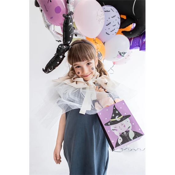 Ajándéktasak boszorkány, mix, 8x14x18 cm