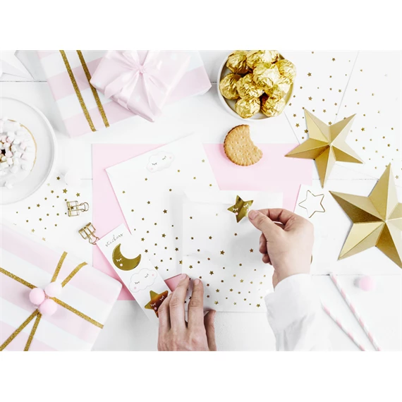 Ajándéktasak kis csillag 13x14 cm S/6