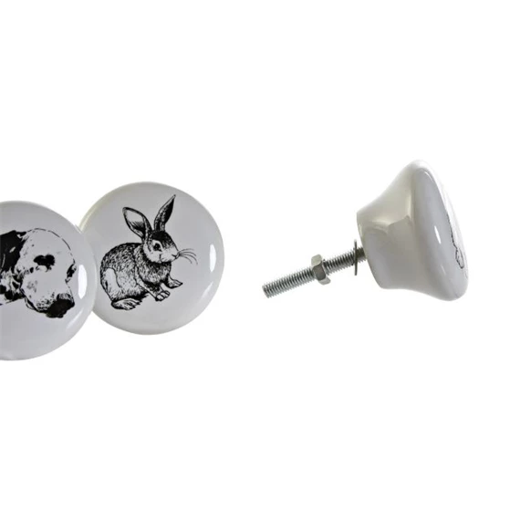 Ajtógomb kutyás, nyuszis 4x6,5x4 cm 4 féle