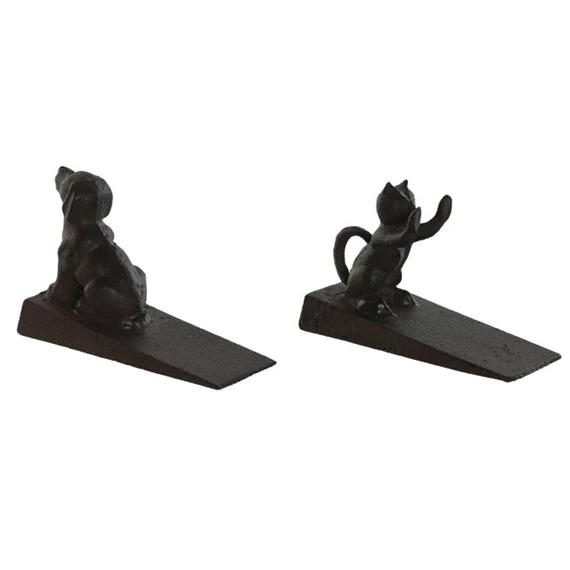 Ajtótámasz kutya, macska 14x6x9 cm 2 féle