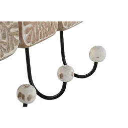 Akasztó falra 3D-s, virág mintás 41x7x17 cm