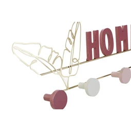 Akasztó falra "Home" felirattal 46x5x17 cm