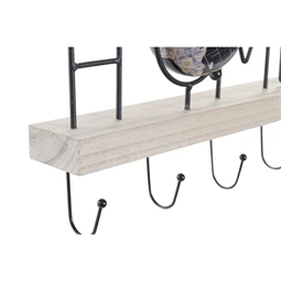 Akasztó falra "Home" felirattal 36x8x21 cm