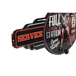 Akasztó falra vintage 60x4x28 cm 2 féle