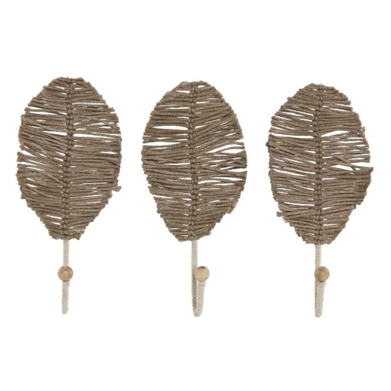 Akasztó szett falra 12x4x26 cm S/3