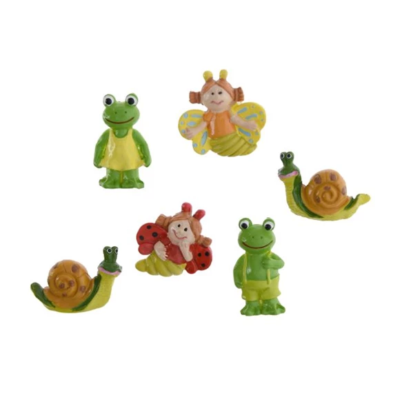 Állatok öntapadós 3,3x2,2x0,9 cm S/12