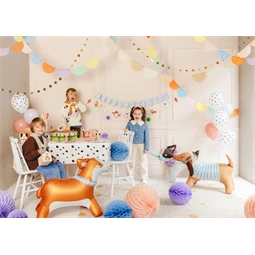 Álló fólia lufi tacskó 89x58 cm mix