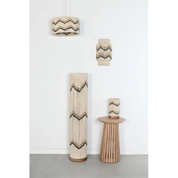 Állólámpa fonott 25x25x125 cm