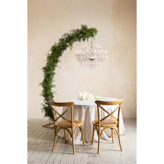 Állvány acélból arany színben 135 x 230 cm