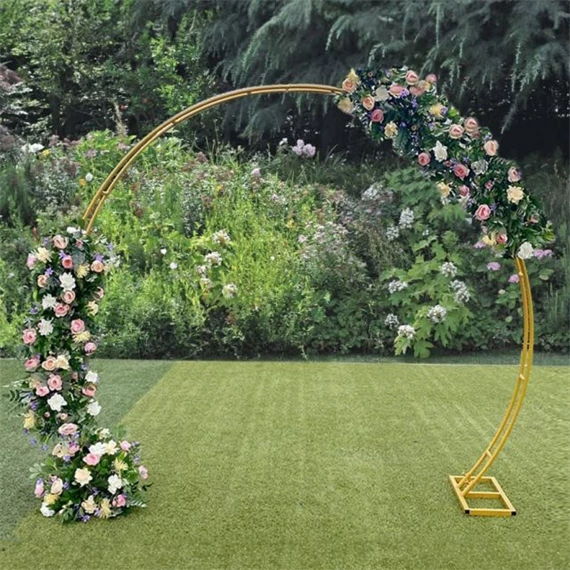 Állvány félkör alakú 230x210 cm