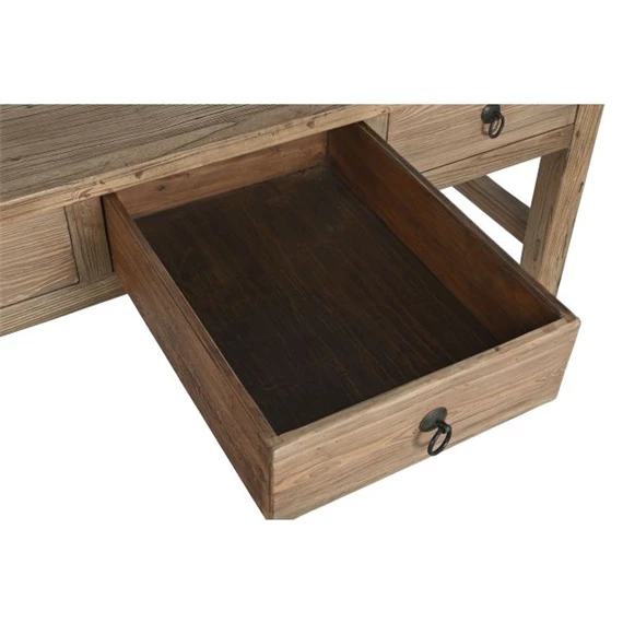 Asztal 3 fiókkal, szögletes 169x75x85 cm