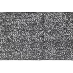 Asztali futó flitteres fekete 0,3 cm x 5 m