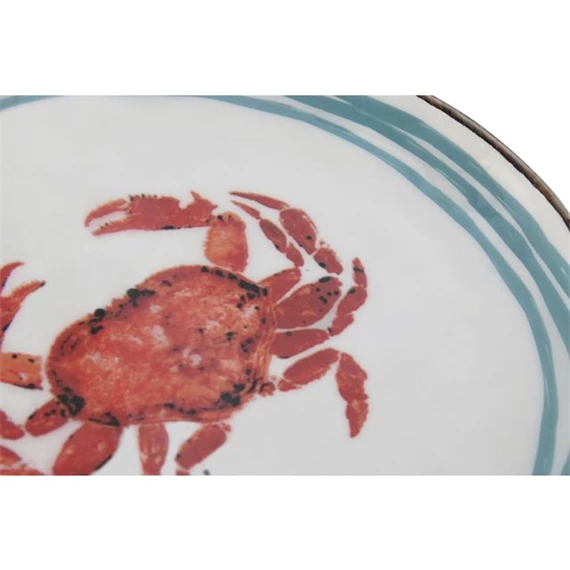 Asztali kínáló lakkozott 25,5x25,5x2,5 cm