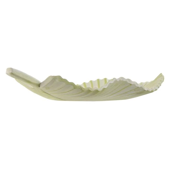 Asztali kínáló levél alakú 35x20x5 cm 3 féle