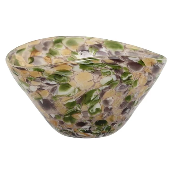 Asztali kínáló mintás 30x21x17 cm