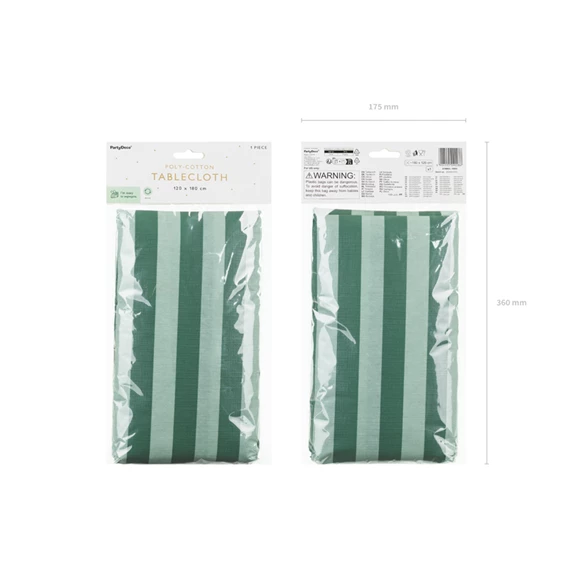 Asztalterítő kengyel mintás 180x120 cm mix