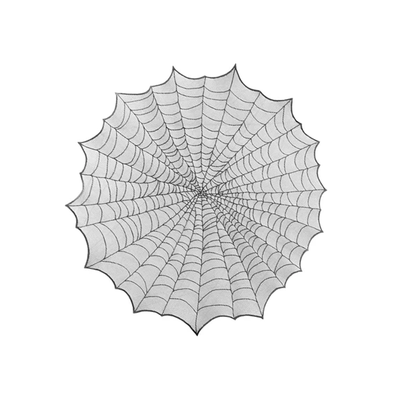 Asztalterítő pókhálós 124 cm