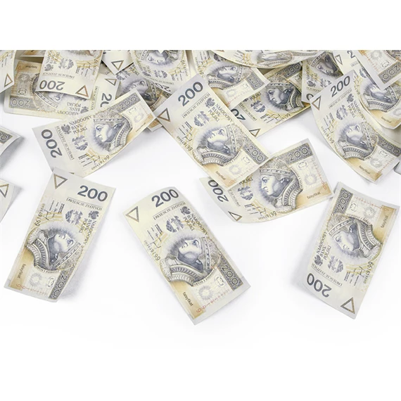 Bankjegy parti ágyú 60 cm