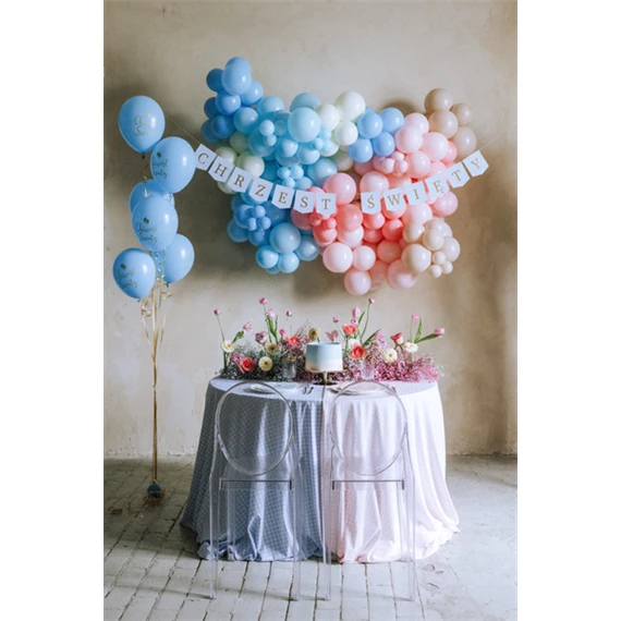 Banner Chrzest Święty 2 m világoskék