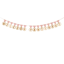 Banner gyűrűk ``Wieczór panieński``, 2,5 m