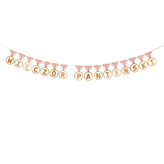 Banner gyűrűk ``Wieczór panieński``, 2,5 m