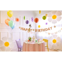 Banner happy birthday mix 200x14,5 cm