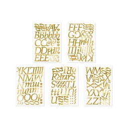 Betű matrica arany 7 cm