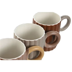 Bögre 375 ml 14x8x10,3 cm 4 féle