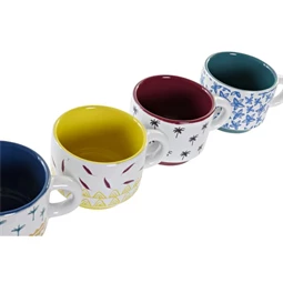 Bögre afrikai mintás 10x7,5x5 cm 150 ml 4 féle