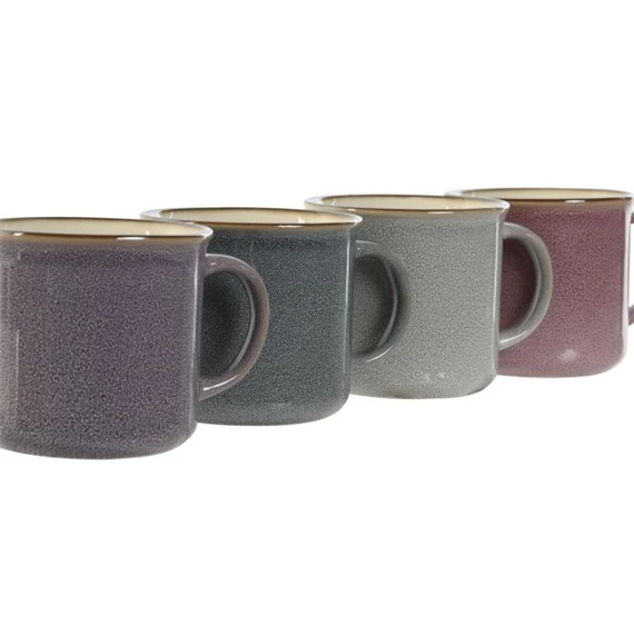 Bögre 8,4x6,3x7,6 cm 240 ml 4 féle