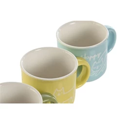 Bögre macskás 70 ml 8,5x6,5x5,5 cm 4 féle