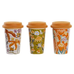 Bögre 10x10x14 cm 400 ml 3 féle