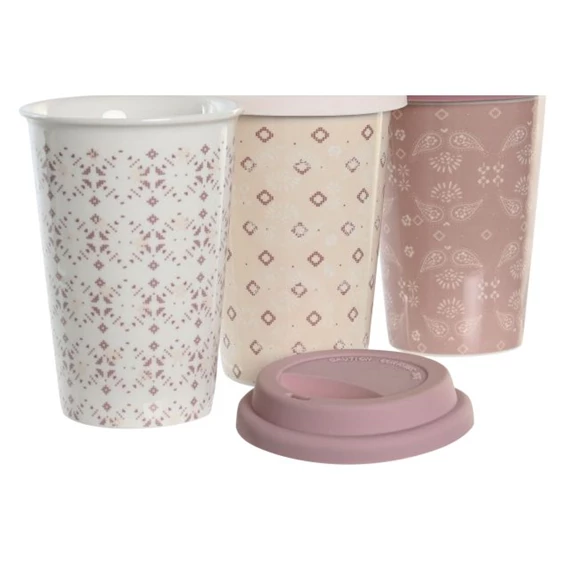 Bögre 10x10x14 cm 400 ml 3 féle