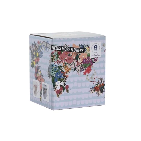 Bögre teás 12x9x11 cm 380 ml 2 féle