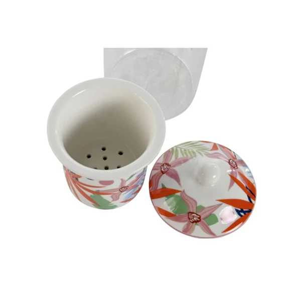 Bögre teás 12x8x15 cm 300 ml 3 féle