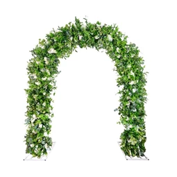 Boldogságkapu selyemvirággal 350x200 cm