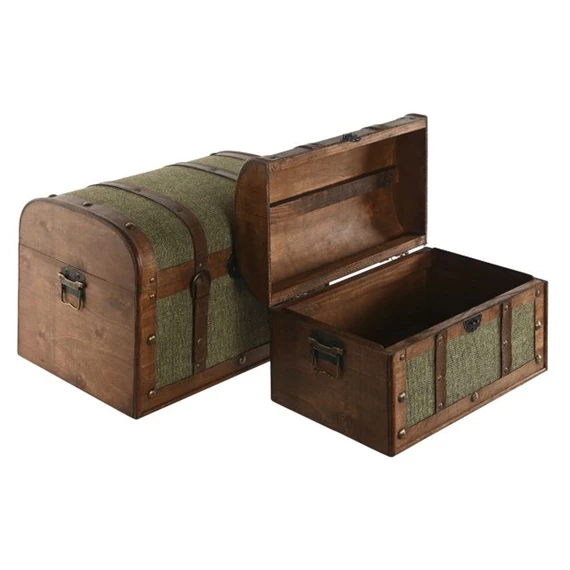 Bőrönd szett 41x32x30,5 cm S/2