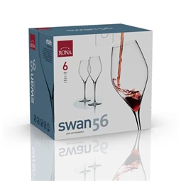 Boros pohár SWAN 560 ml 9,3x26,7 cm S/6