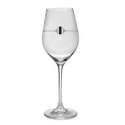 Boros pohár Swarovski kristállyal 360 ml 22,5x8 cm S/2