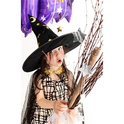Boszorkány kalap fekete