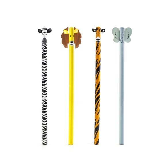 Ceruza Safari állatokkal S/4