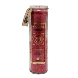 Chakra illatgyertya - Bizalom 6x20,5 cm