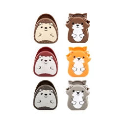 Tasakzáró csipesz, erdei állatos 9,5x3,2x22,5 cm S/6